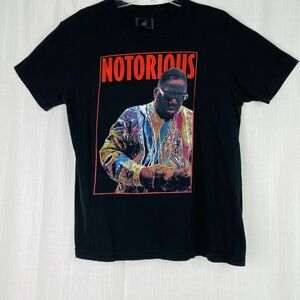 Notorious‎ BIG Brooklyn Mint Short Sleeve T Shirt Men's Large Red Border RARE
